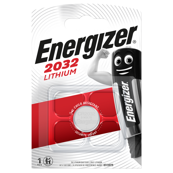 Energizer CR2032 Lithium Coin Cell Battery | 1 Pack