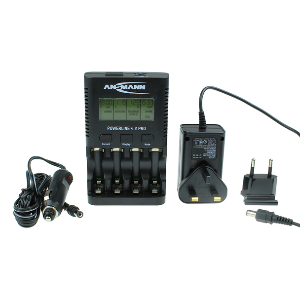 Ansmann Powerline 4.2 Pro Charger with UK/EU Adaptor