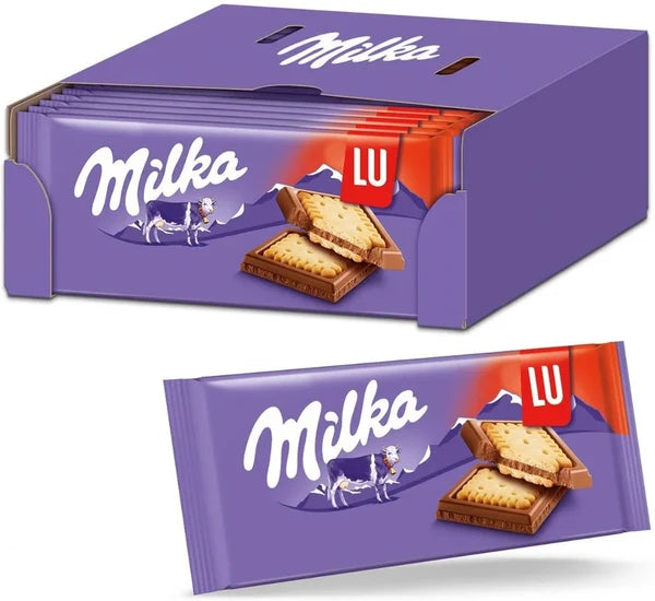 Milka LU Biscuit Chocolate Bar (87g) Single bar