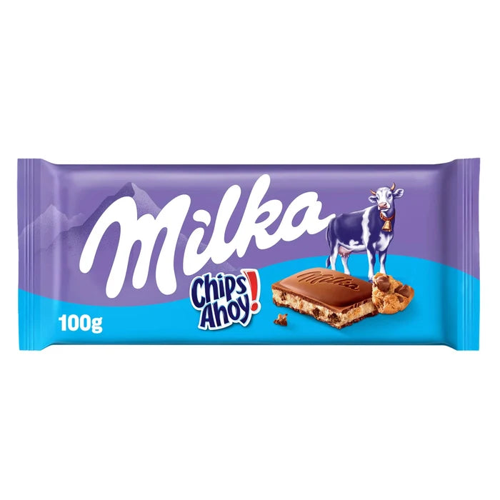 Milka Chips Ahoy Chocolate Bar (100g) Single bar