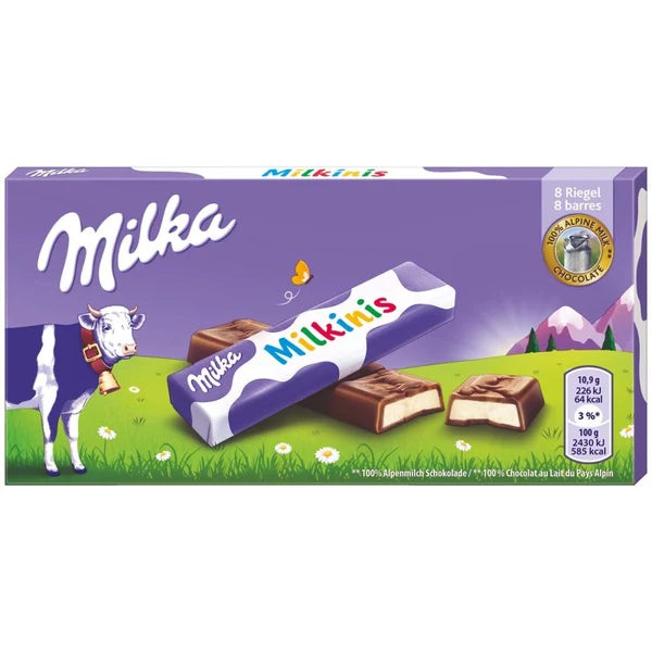 Milka Milkinis Sticks Chocolate Bar (88g) Box of 22