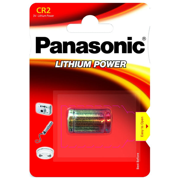 Panasonic CR2 Lithium Photo Battery | 1 Pack