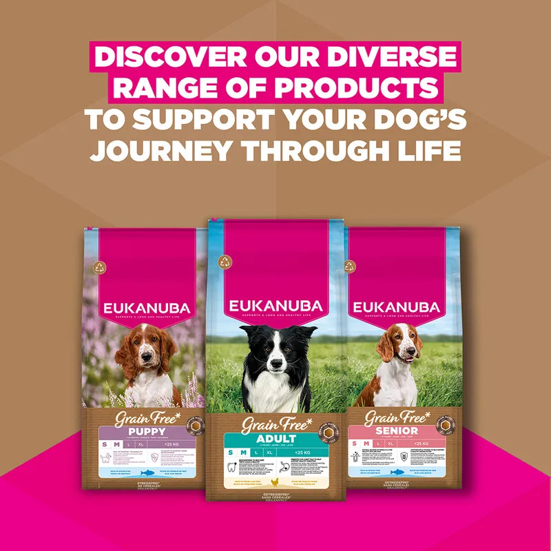 Eukanuba Grain-Free Adult Small & Medium Breed Chicken