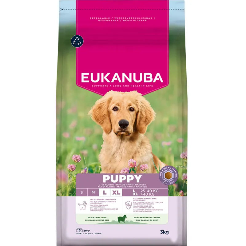 Eukanuba Premium Nutrition Puppy Large & Giant Breed Lamb & Rice