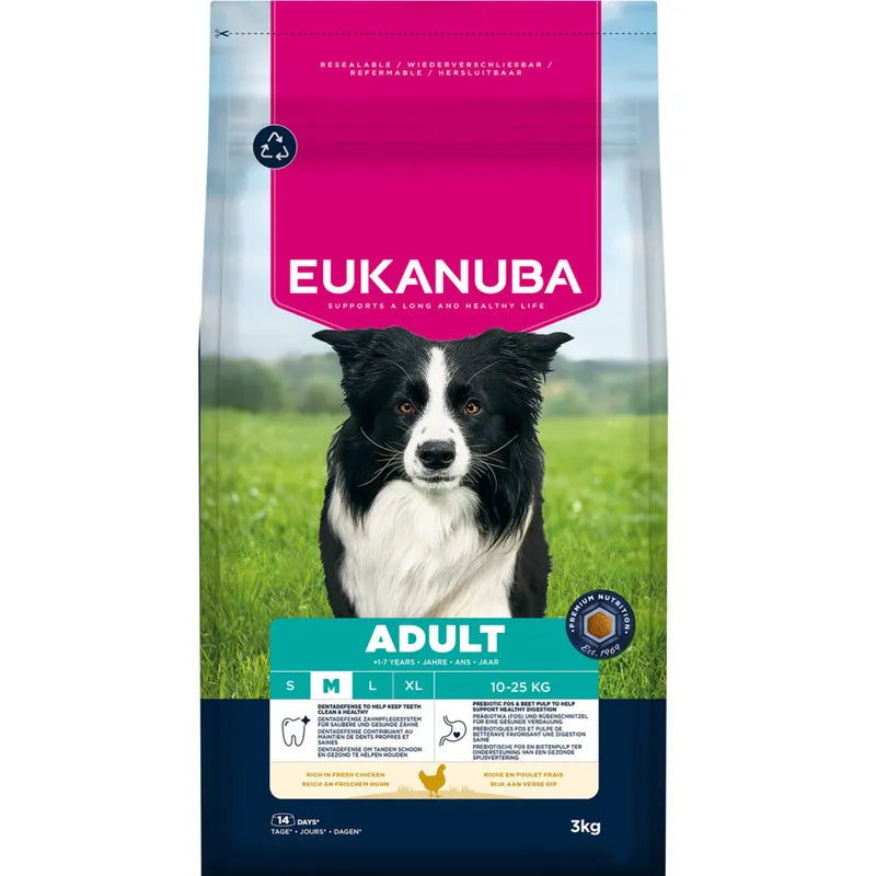 Eukanuba Premium Nutrition Adult Medium Breed Chicken