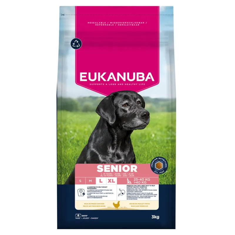 Eukanuba Premium Nutrition Senior Large & Giant Breed Chicken