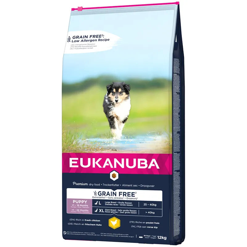 Eukanuba Grain Free Puppy Large Breed - Chicken