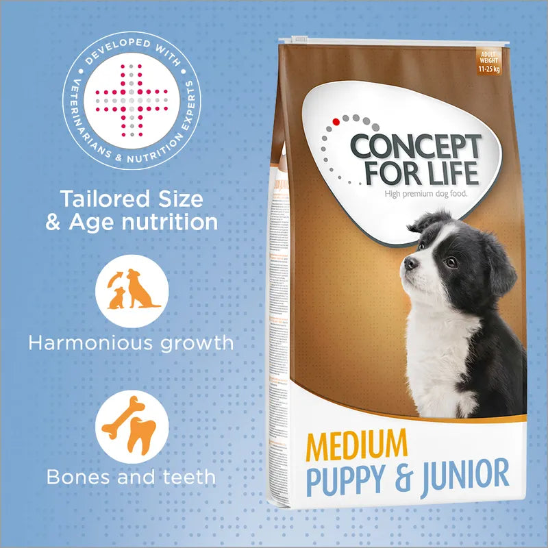 Concept for Life Medium Puppy & Junior
