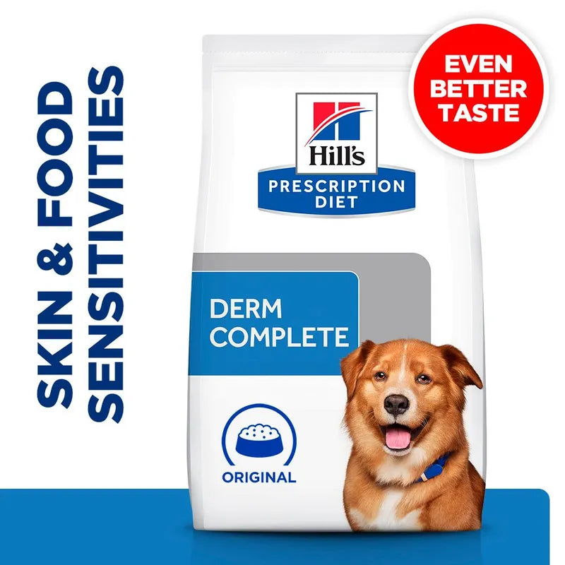 Hill's Prescription Diet Derm Complete with Rice & Egg