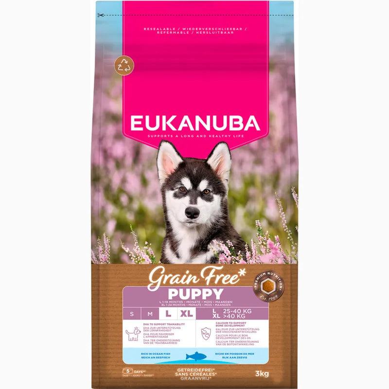 Eukanuba Grain Free Puppy Large & Giant Breed - Ocean Fish