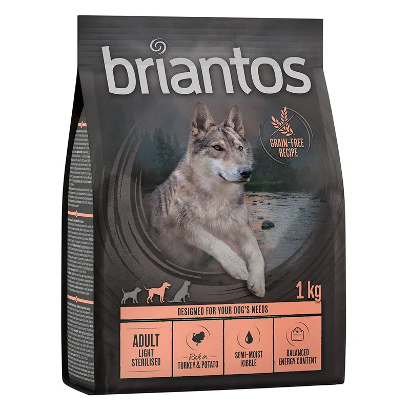 Briantos Adult Light/Sterilised Grain-Free Turkey & Potato