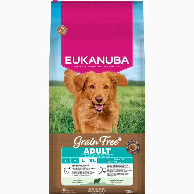 Eukanuba Grain-Free Adult Large & Giant Breed Lamb