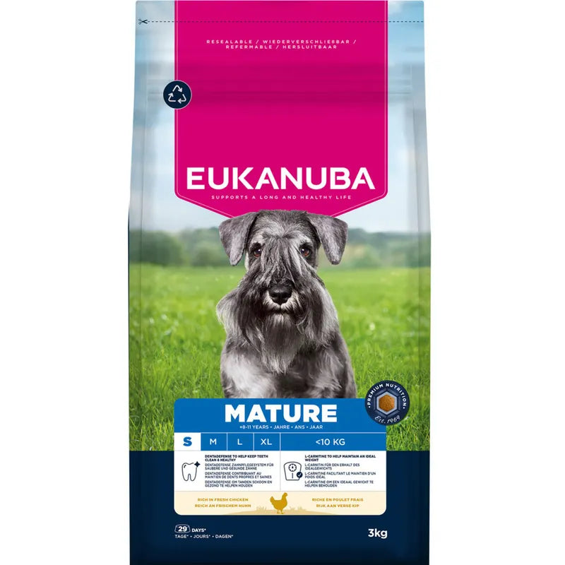 Eukanuba Premium Nutrition Mature Small Breed Chicken