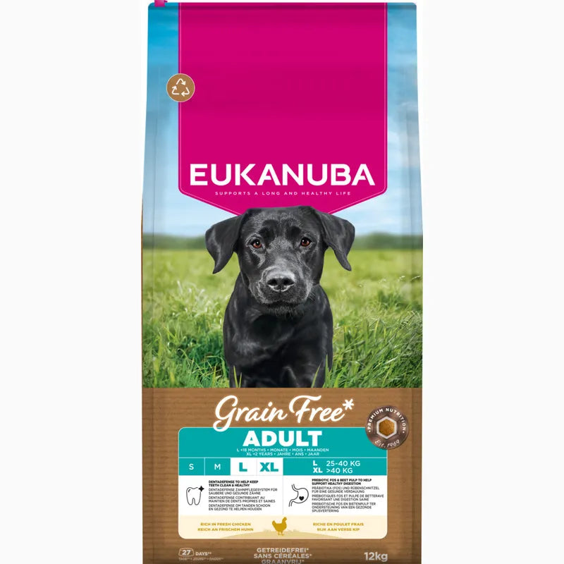 Eukanuba Grain-Free Adult Large & Giant Breed Chicken