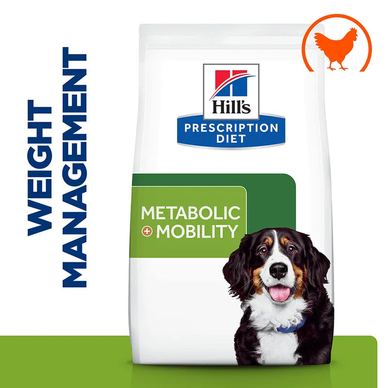 Hill's Prescription Diet Canine Metabolic+Mobility Weight+Joint Care - Chicken