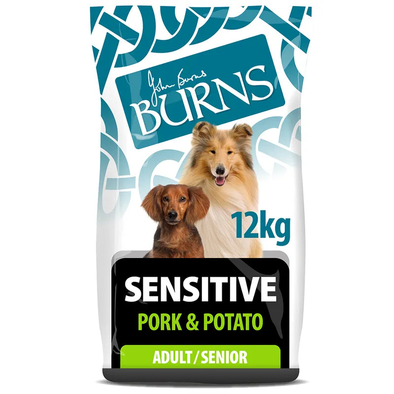Burns Adult & Senior Sensitive Pork & Potato
