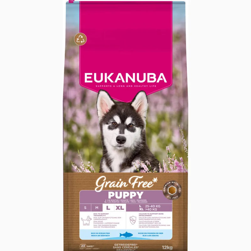 Eukanuba Grain Free Puppy Large & Giant Breed - Ocean Fish