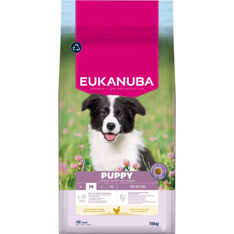 Eukanuba Premium Nutrition Puppy Medium Breed Chicken