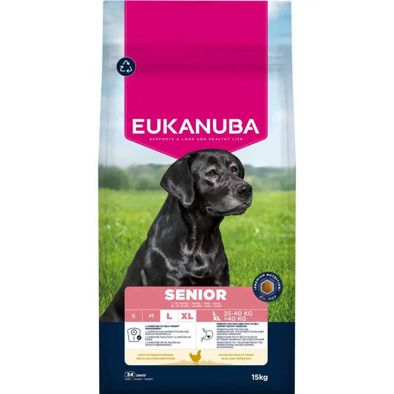 Eukanuba Premium Nutrition Senior Large & Giant Breed Chicken