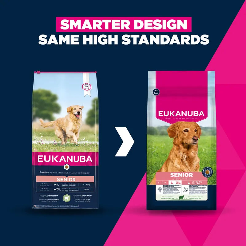 Eukanuba Premium Nutrition Senior Large & Giant Breed Lamb & Rice
