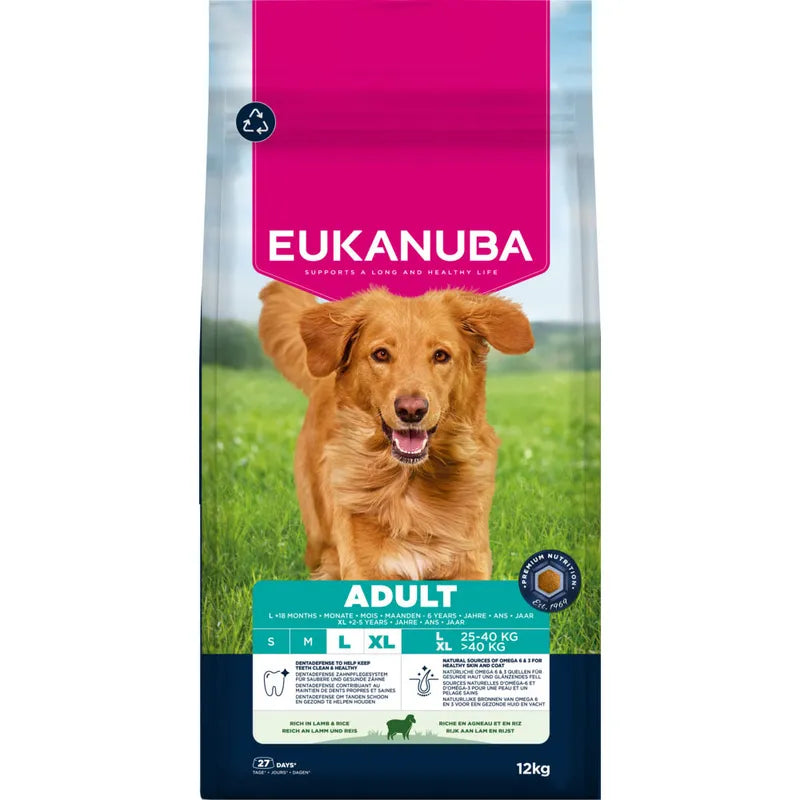 Eukanuba Premium Nutrition Adult Large & Giant Breed Lamb & Rice