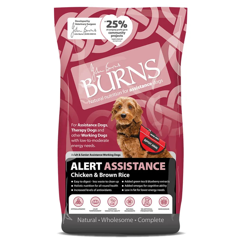 Burns Alert Assistance - Chicken & Brown Rice