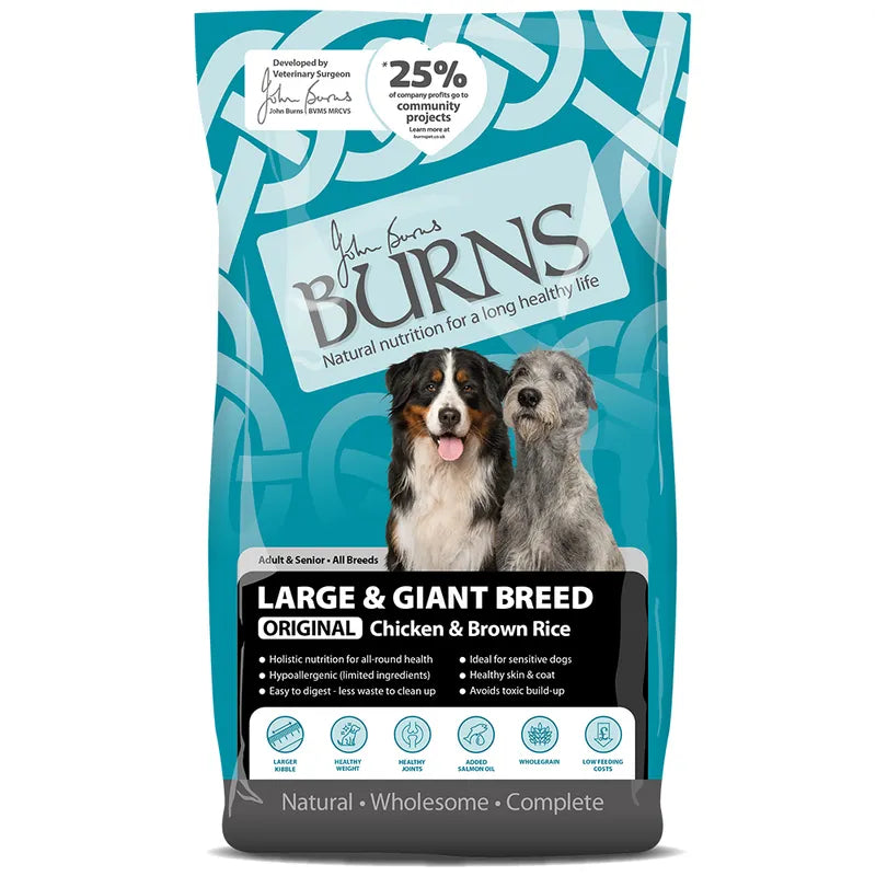Burns Large and Giant Breed Original - Chicken & Rice