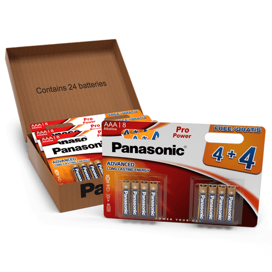Panasonic Pro Power AA LR6 Batteries | 24 Pack