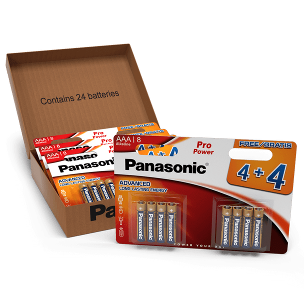 Panasonic Pro Power AAA LR03 Batteries | 24 Pack