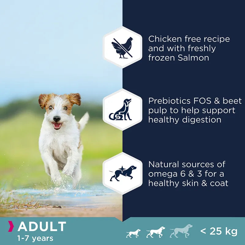 Eukanuba Grain-Free Small & Medium Breed Adult with Ocean Fish