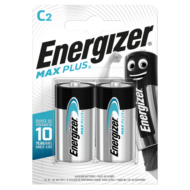 Energizer MaxPlus C LR14 Batteries | 2 Pack