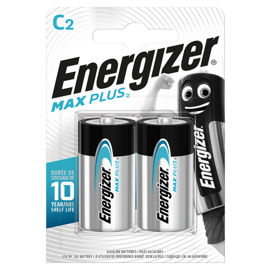 Energizer MaxPlus C LR14 Batteries | 2 Pack
