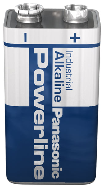 Panasonic Powerline 9V 6LR61AD Industrial Batteries | Box of 10