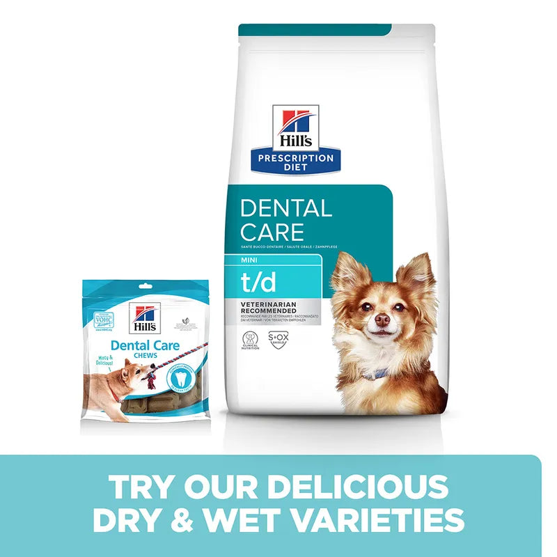 Hill's Prescription Diet Canine t/d Mini Dental Care - Chicken
