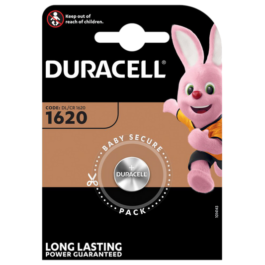 Duracell DL1620 CR1620 Lithium Coin Cell Battery | 1 Pack