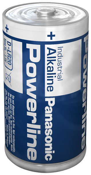 Panasonic Powerline D LR20AD Industrial Batteries | Box of 10