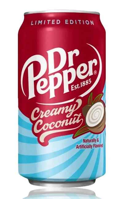 Dr Pepper Creamy Coconut - 12fl.oz (355ml) 12 Pack