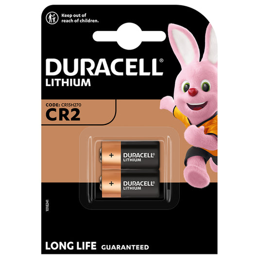 Duracell Lithium CR2 Batteries | 2 Pack