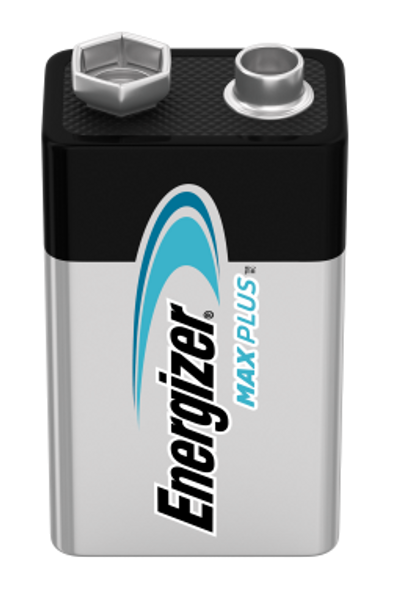 Energizer MaxPlus 9V PP3 6LR61 Battery | 1 Pack