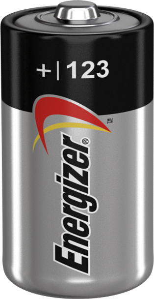 Energizer 123 CR123A Lithium Batteries | 2 Pack
