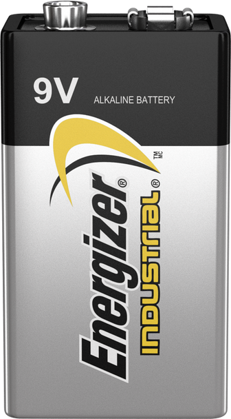 Energizer Industrial 9V PP3 6LR61 Batteries | Box of 12