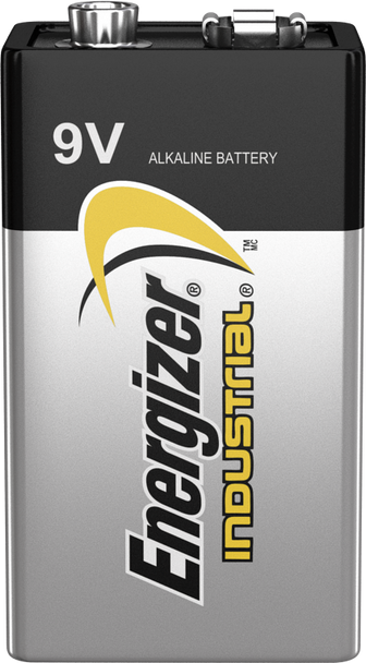 Energizer Industrial 9V PP3 6LR61 Batteries | Box of 12