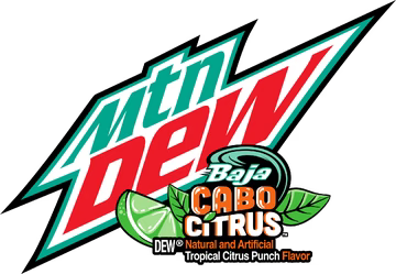 Mountain Dew Baja Cabo Citrus 12oz USA (355ml) single can