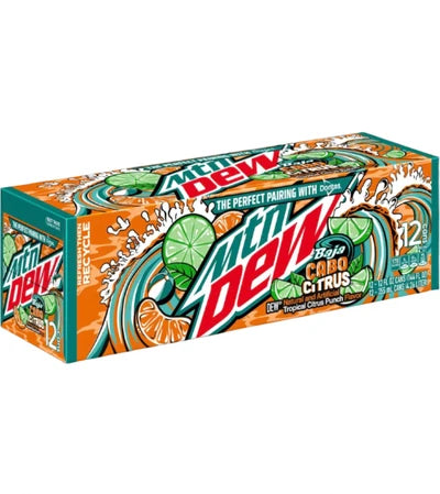 Mountain Dew Baja Cabo Citrus 12oz USA (355ml) single can
