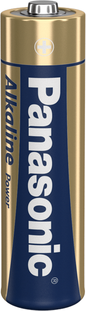 Panasonic Alkaline Power (Bronze) AA LR6 Batteries | 50 Pack