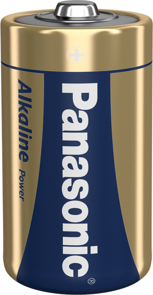 Panasonic Alkaline Power (Bronze) C LR14 Batteries | 2 Pack