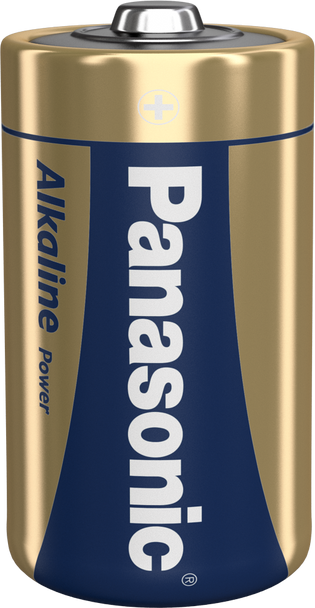 Panasonic Alkaline Power (Bronze) D LR20 Batteries | 2 Pack
