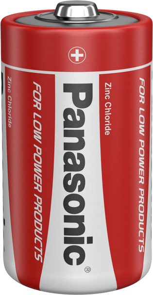 Panasonic Zinc C LR14 Batteries | 2 Pack