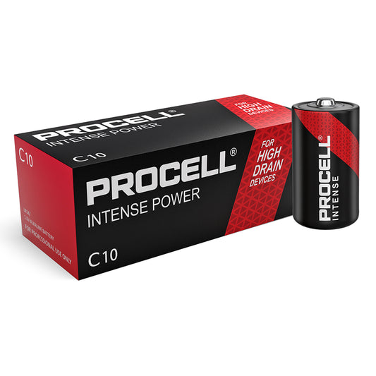 Duracell Procell Intense Power C LR14 PX1400 Batteries | Box of 10