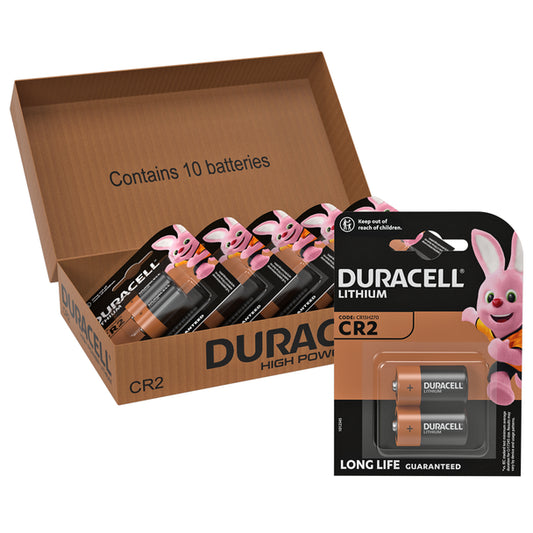 Duracell Lithium CR2 Batteries | 10 Pack